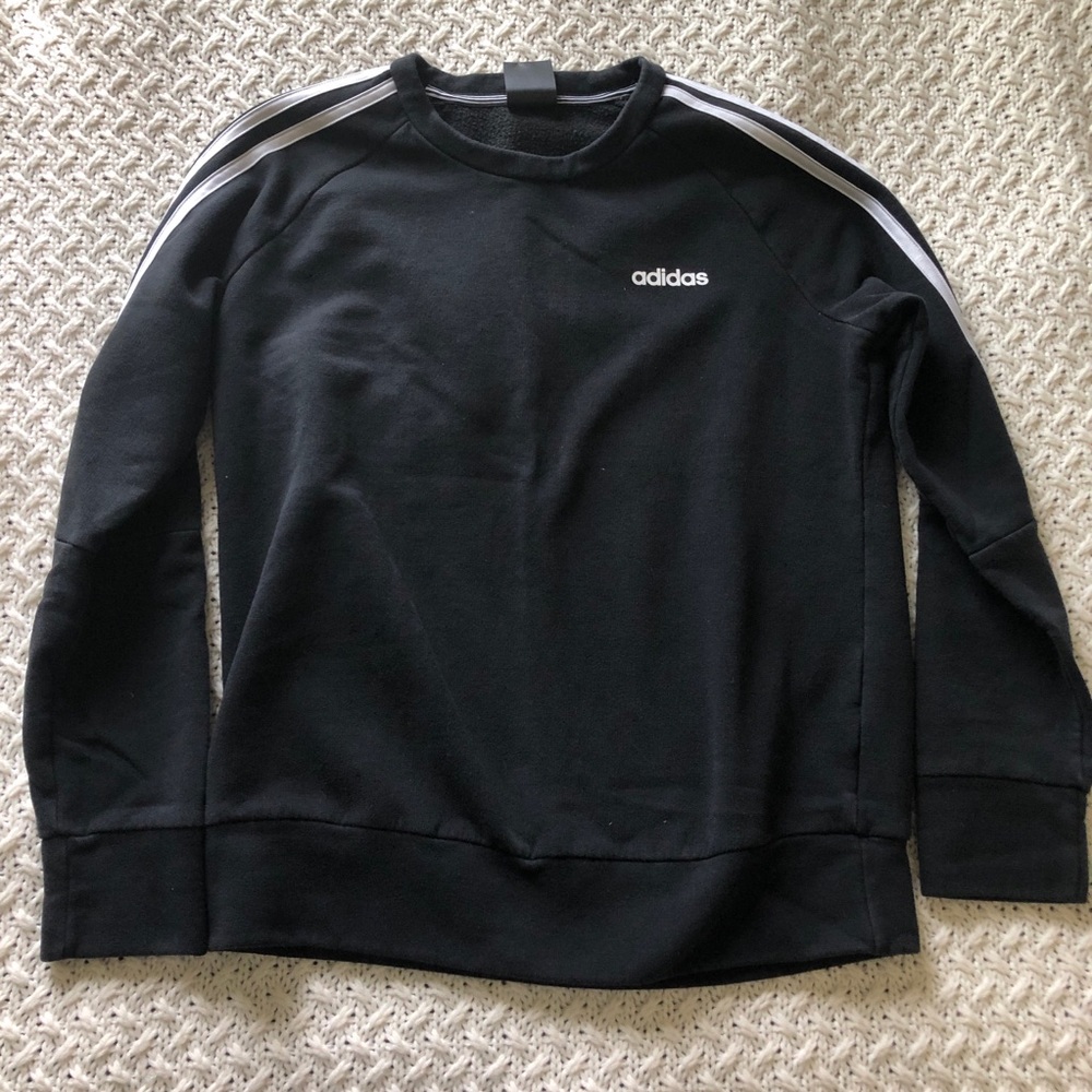 black adidas sweatshirt